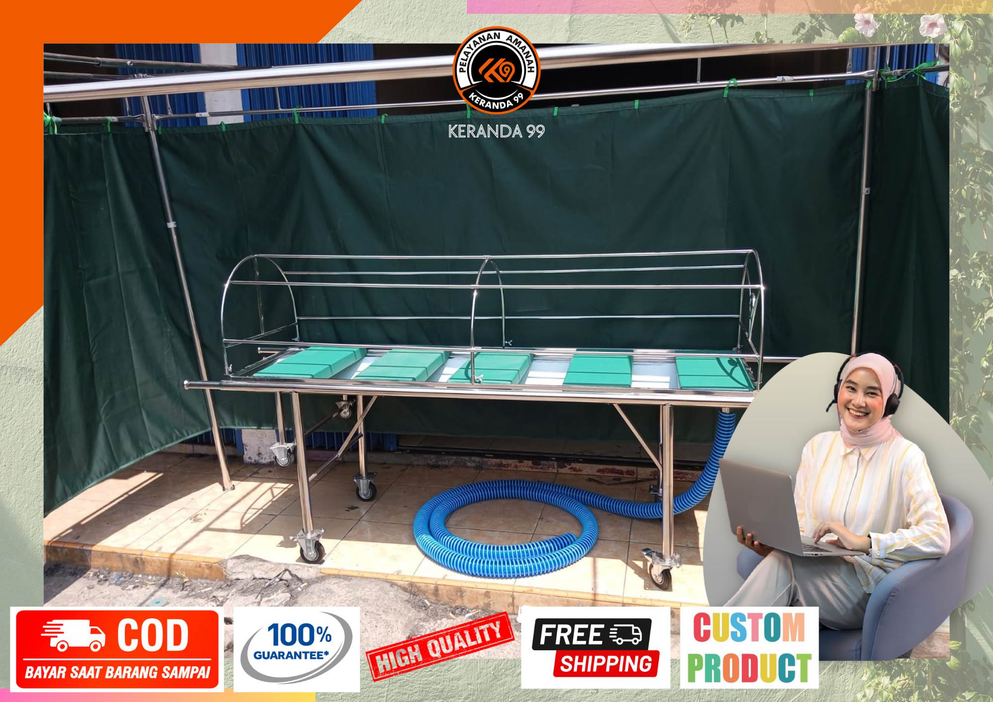 Jual Keranda Mayit Stainless Di Bali
