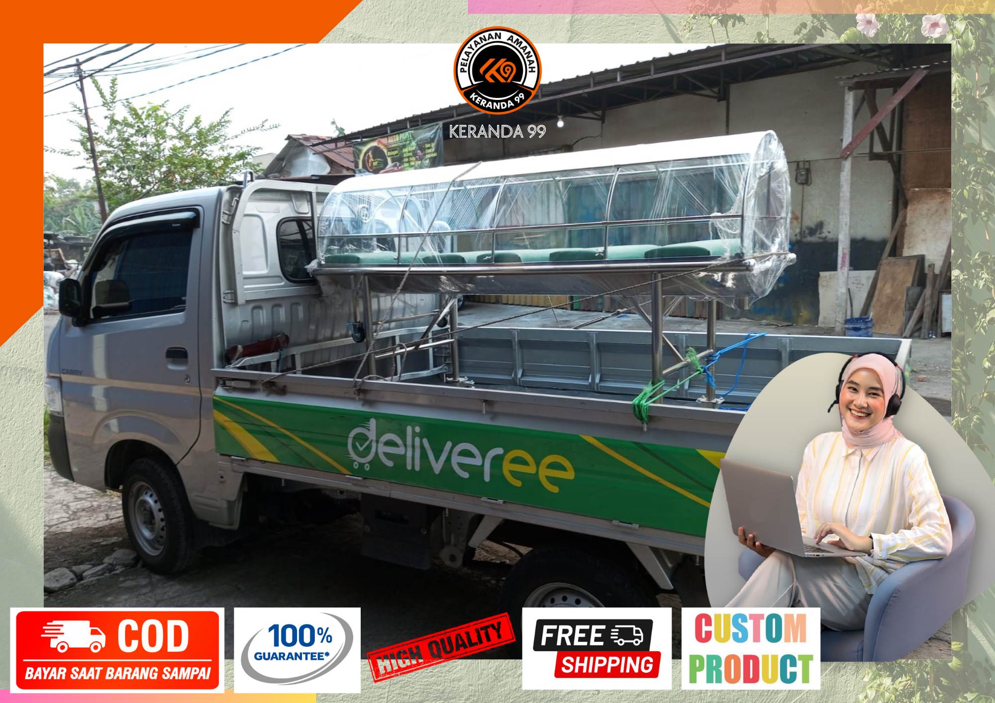 Jual Mimbar Stainless