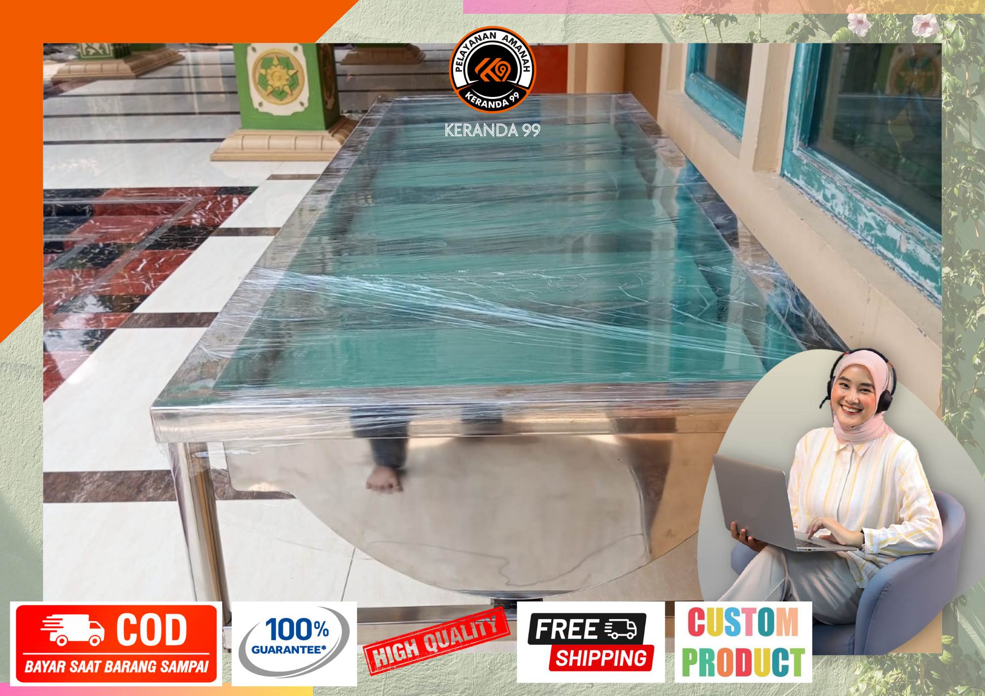 Cari Mimbar Stainless Steel Di Pulo Gebang